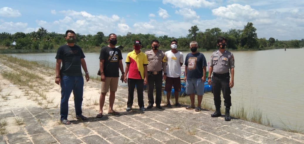 Nihil Aktivitas PETI di Kuantan Tengah, Kapolsek di Kuansing Sidak Bawak Dua Kades 