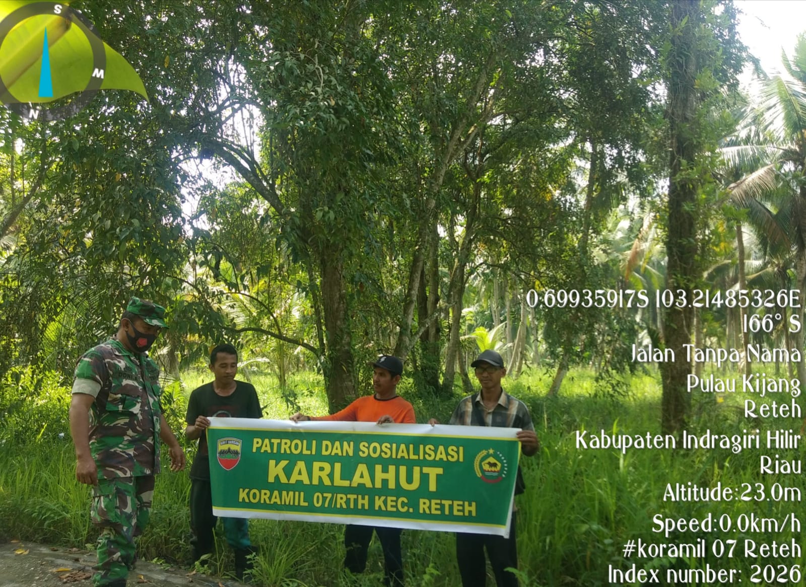 Pelda Doni Akmal Himbau Warga Terkait Dampak Dari Karlahut