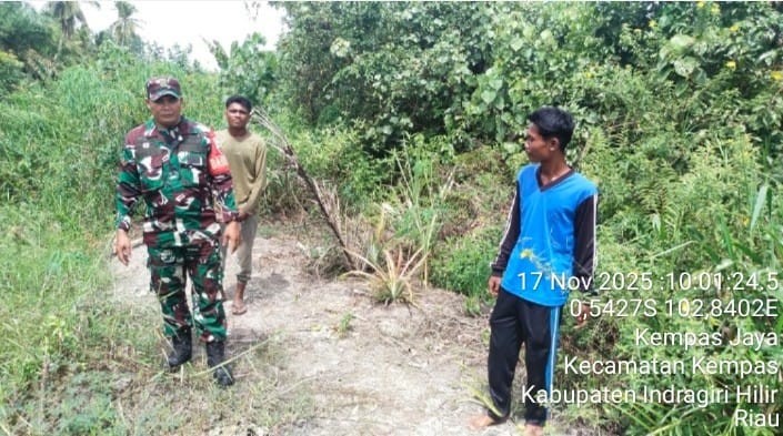 Kempas Jaya Aman: Koptu Jalaluddin Pimpin Patroli Cegah Karhutla