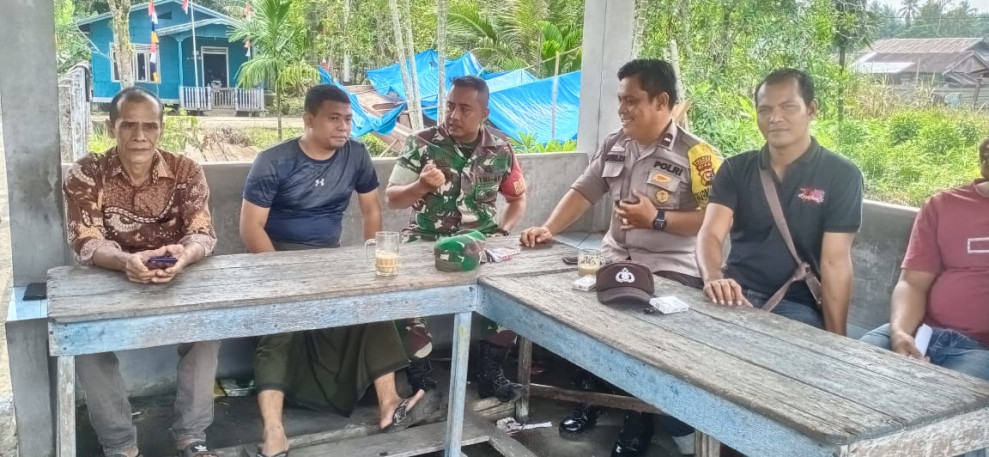 Rutin Laksanakan Komsos, Babinsa Koramil 05/GAS Kodim 0314/Inhil  Sertu Guntur Giat Komsos Bersama Warga Binaan