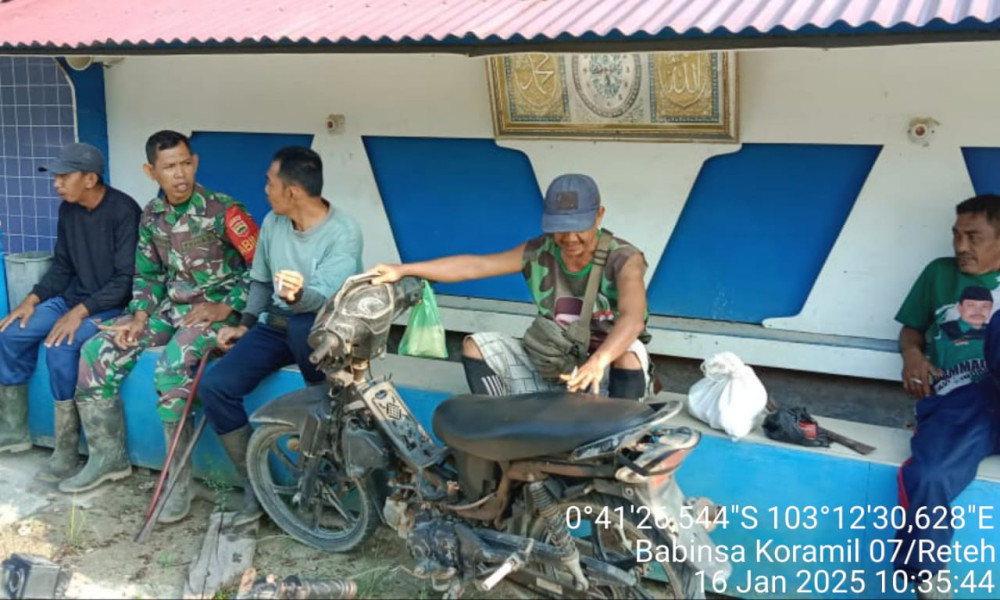 TNI-Masyarakat: Sinergi Membangun Kecamatan Sungai Batang