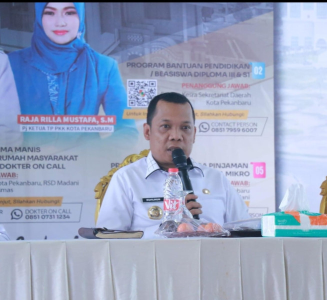 Pj Wako Pekanbaru Ajak Anak Muda Ciptakan Suasana Pilwako Damai