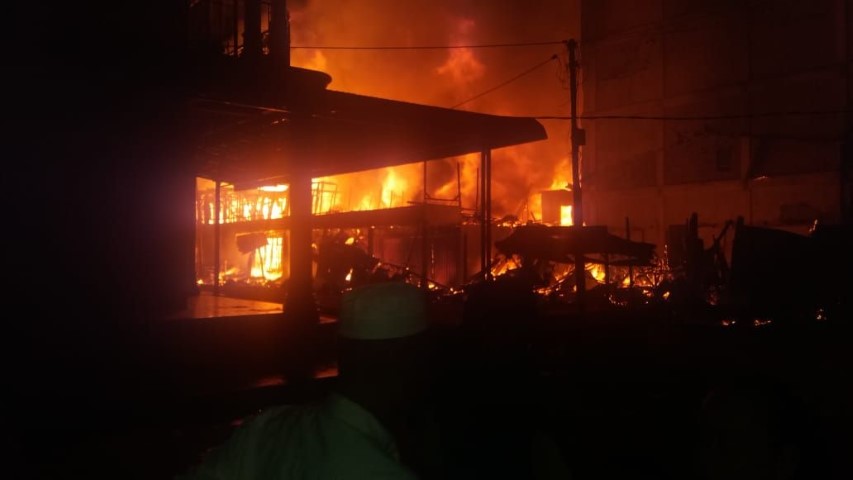 Dihari Raya Idul Fitri 1439 H, Musibah Kebakaran Melanda Desa Kotabaru Inhil, Berikut Data Korban