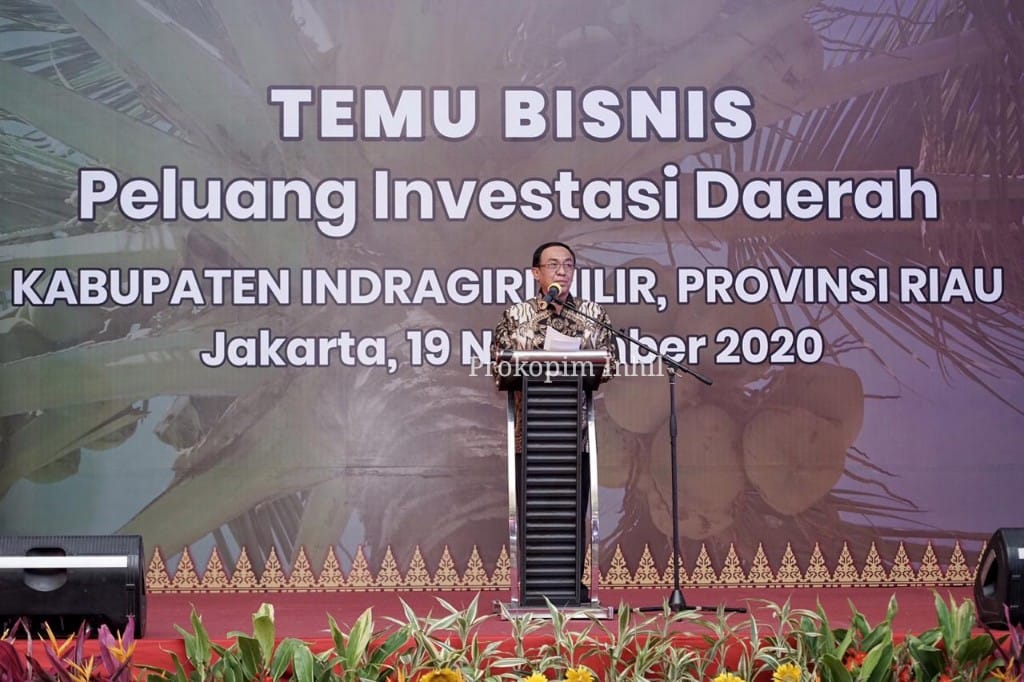 Bupati Inhil Jamin Kemudahan dan Keamanan Bagi Calon Investor 