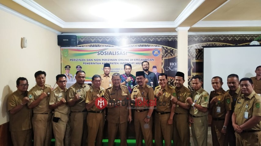DPMPTSP Taja Sosialisasi Perizinan dan Non Perizinan Online, Begini Kata Wabup Inhil 
