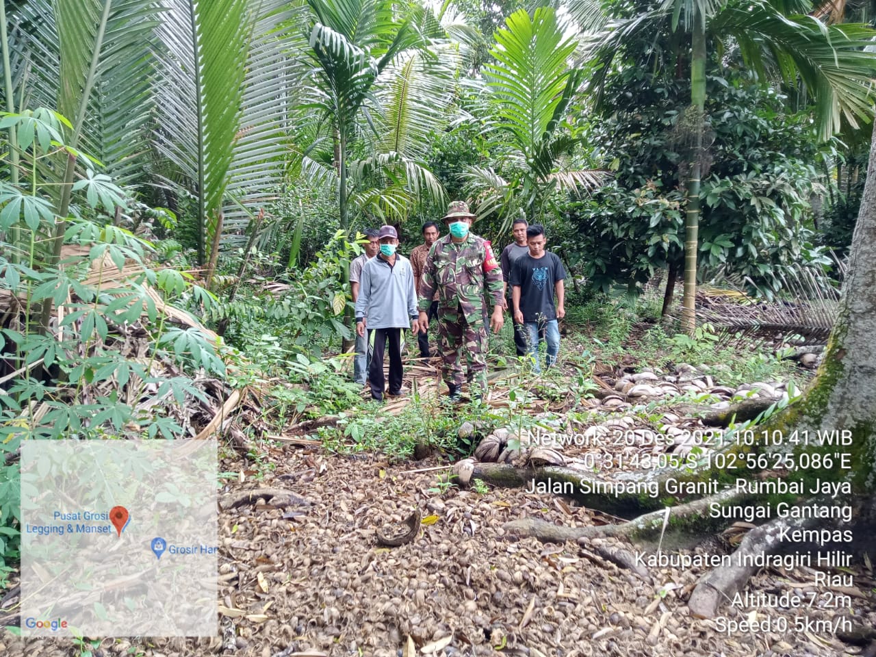 Sertu Faisal Kembali Lakukan Patroli Karhutla di Wilayah Binaan