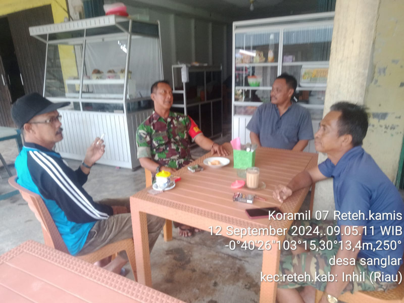 Dengan Kebersamaan, Koramil 07/Reteh Dapat Tingkatkan Tali Silaturahmi Dengan Masyarakat