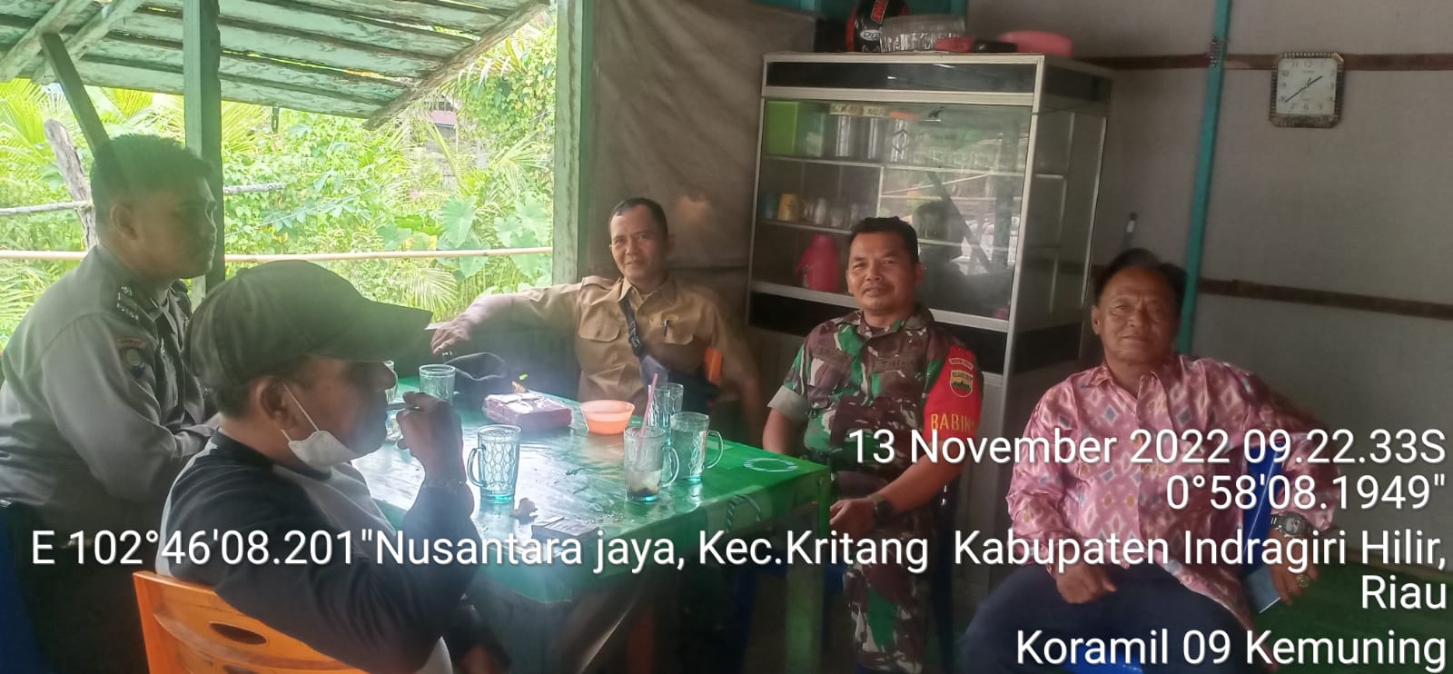 Jalin Kerjasama Yang Kuat Bersama Babinsa Koramil 09/Kemuning dan Masyarakat