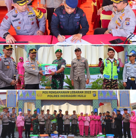 Operasi Ketupat LK 2023, Ini Yang Dilakukan Kapolres Inhu Bersama Tim Pamatwil Polda Riau