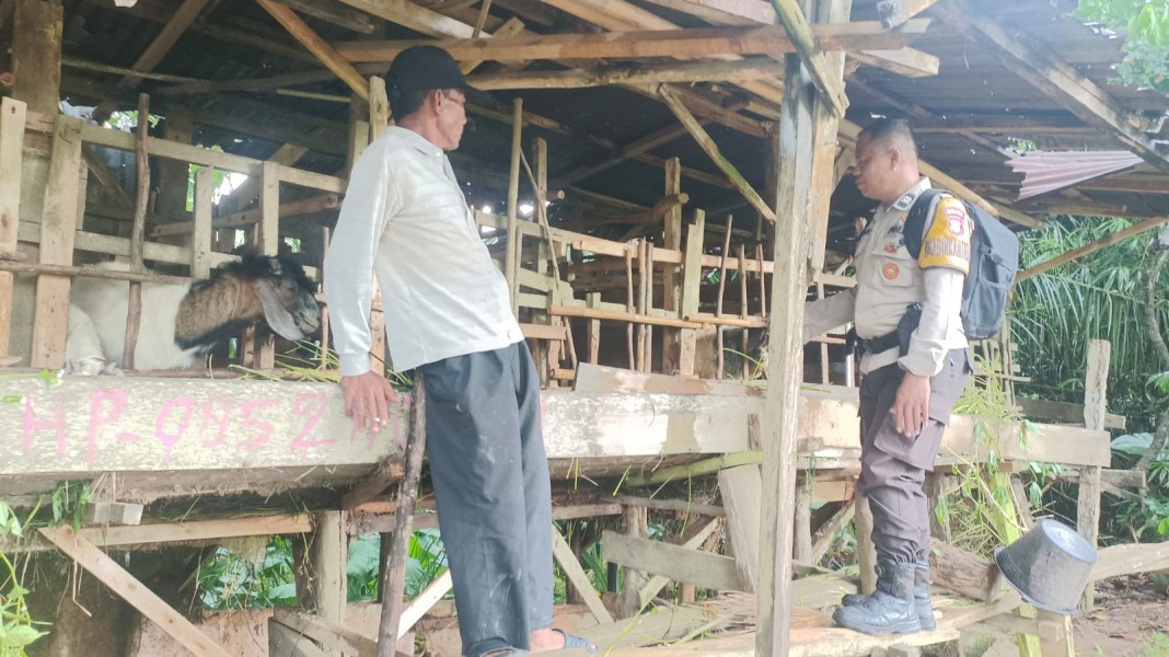 Ketika Polisi Duduk Bersama Peternak Asta Cita Presiden Menjadi Nyata di Inhil