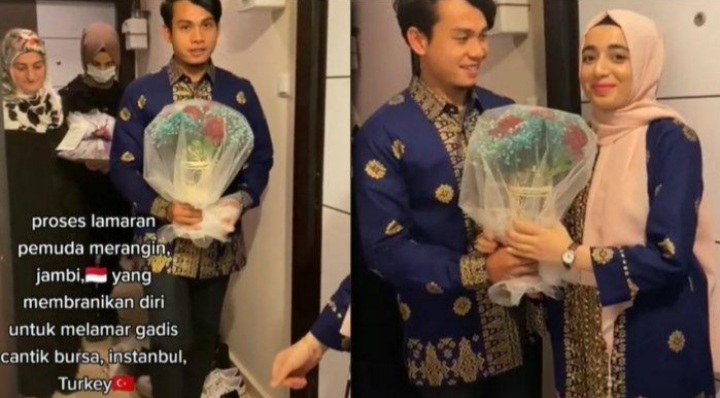 Viral..! Perjuangan Pemuda Jambi Lamar Bule Turki Viral..! Perjuangan Pemuda Jambi Lamar Bule Turki