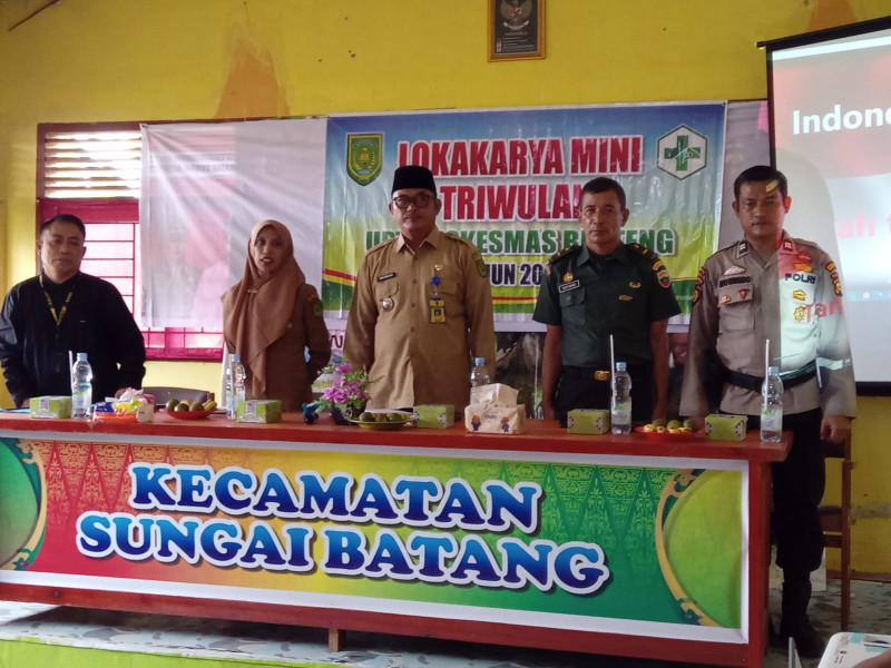 Babinsa Pelda Nofiandi Gelar Rapat Bersama Perangkat Kecamatan Terkait Penurunan Stunting di Binaan
