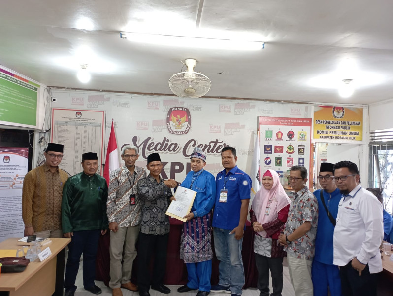 Berkas Lengkap, PAN Inhil Siap Menyongsong Pileg 2024