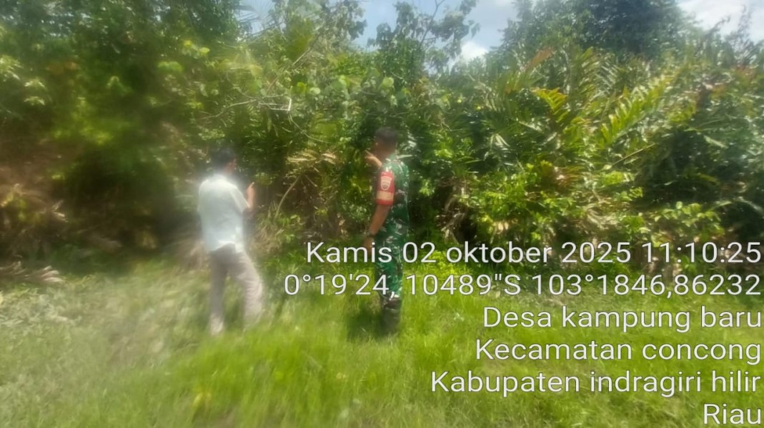 Patroli Tapal Batas di Wilayah Koramil 04/Kuindra Berjalan Aman dan Terkendali