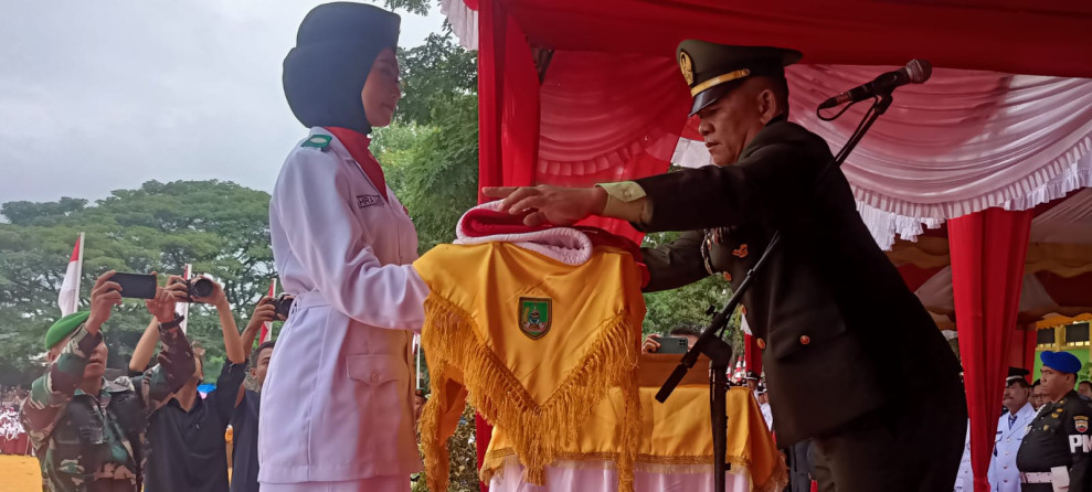 Upacara HUT RI ke 78 di Kecamatan Bagan Sinembah Berjalan Lancar