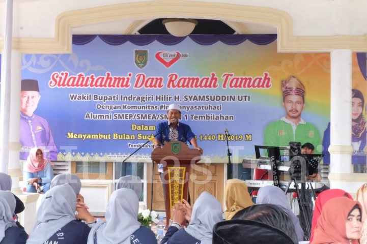 Wakil Bupati H.Syamsuddin Uti Gelar Silaturahmi dan Ramah Tamah Dengan Komunitas Indahnya Satu Hati 