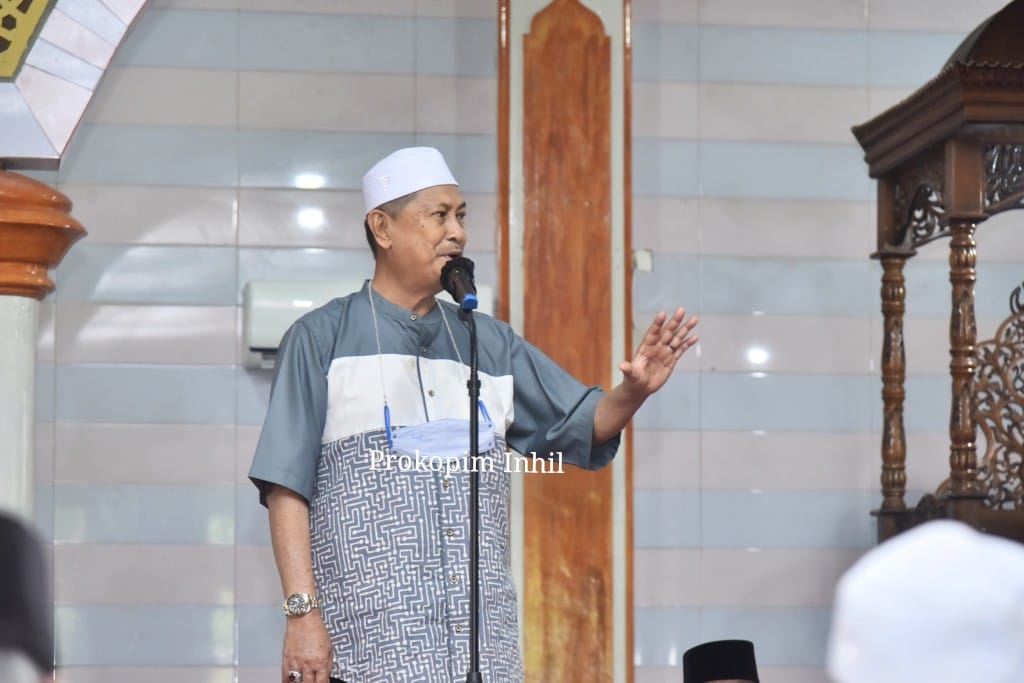 Wabup Inhil Buka Perlombaan Rangka Nuzulul Qur'an di Desa Sungai Luar