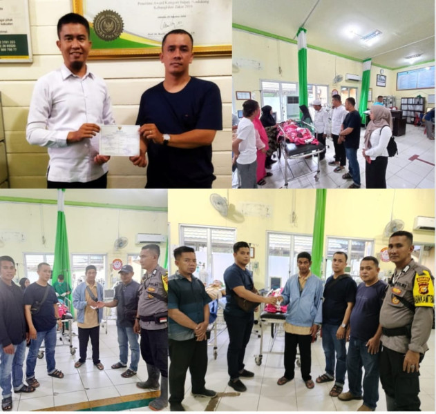 Kecewa dengan BPJS, Kades Rambaian Ucapkan Terimakasih dengan Pihak yang Memberikan Bantuan untuk Santriwati Korban Penganiayaan