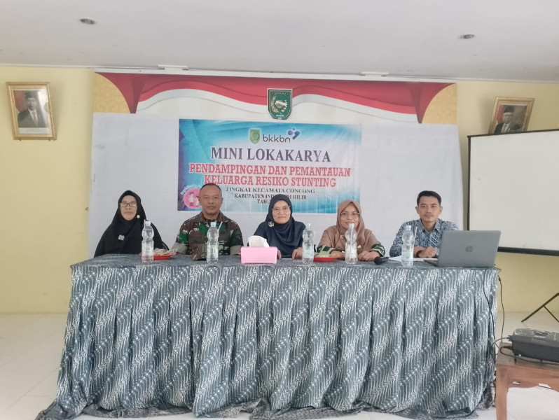 Babinsa Koramil 04/Kuindra Hadiri Pendampingan dan Pemantauan Resiko Keluarga Stunting