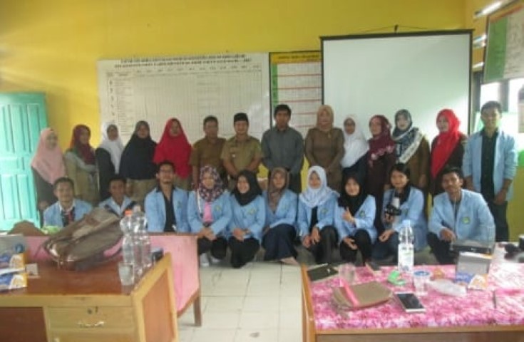 Mahasiswa Kukerta Universitas Riau di Rohil Laksanakan Seminar Sains 