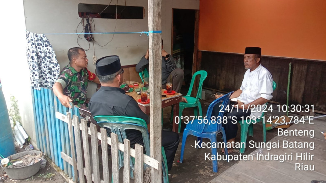 Babinsa Serka M. Hasan Bangun Kerjasama yang Erat Dengan Masyarakat