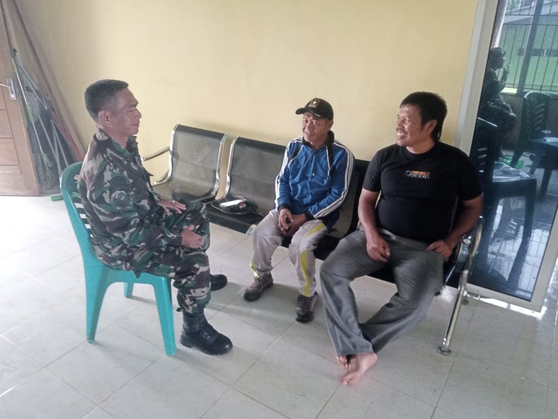 Babinsa Koramil 04/Kuindra Himbau Masyarakat untuk Selalu Bertoleransi dan Menjaga Persatuan dan Kesatuan Bangsa