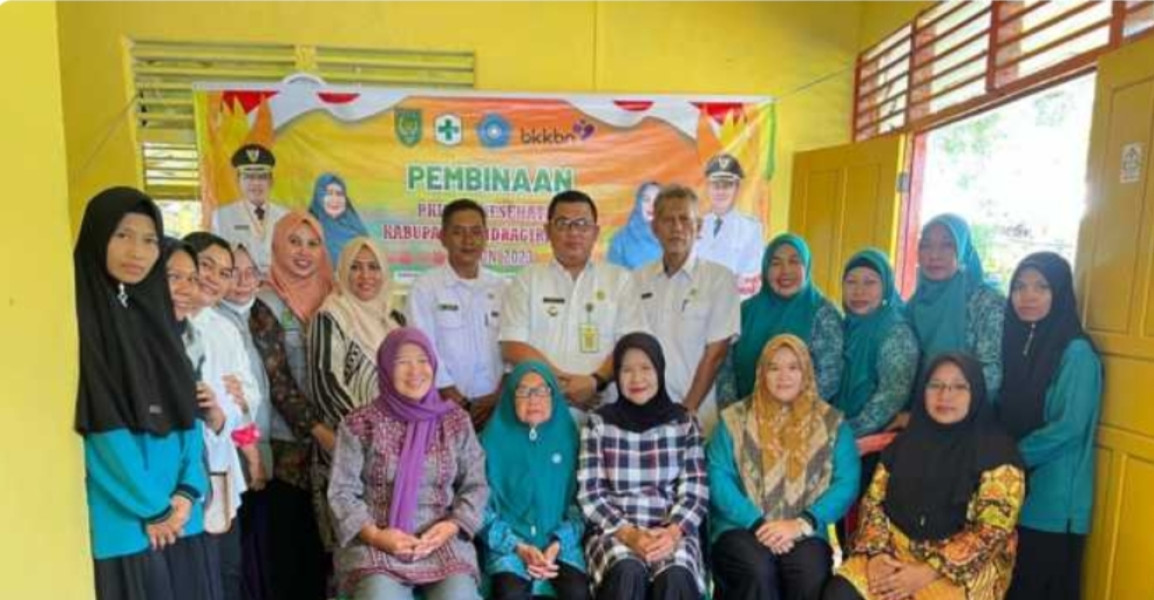 DP2KBP3A Laksanakan Pembinaan PkK KB Kes di Kecamatan Pelangiran