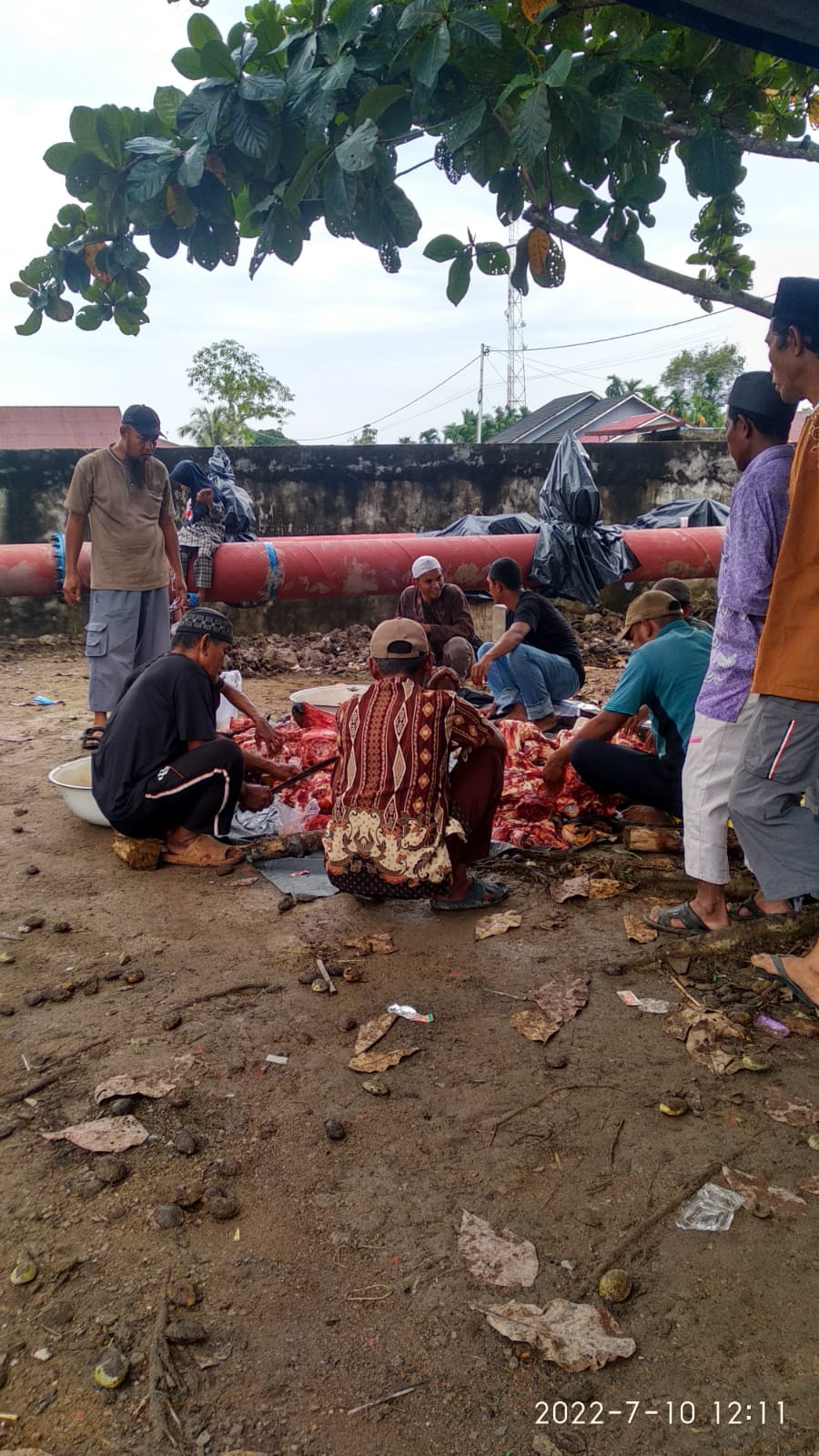 PDAM Tirta Indragiri Sembelih 3 Ekor Hewan Qurban 