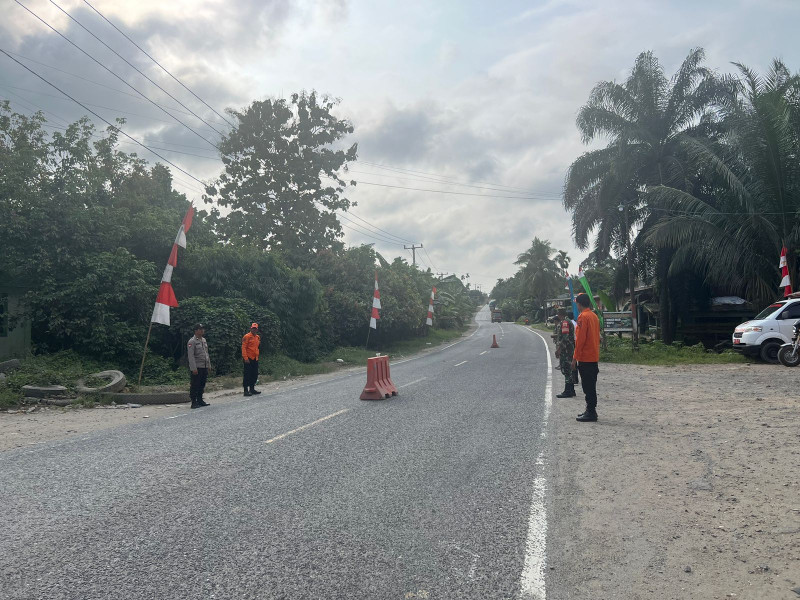 Pengamanan Natal 2024 dan Tahun Baru 2205 di Wilayah Koramil 09/Kemuning Terus Berlangsung