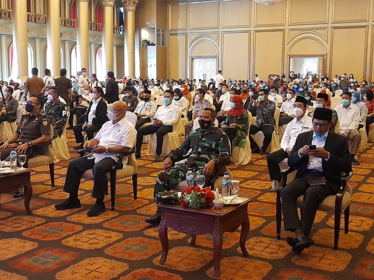 Danlanud Hang Nadim Hadiri Musrenbang Kota Batam Tahun 2021