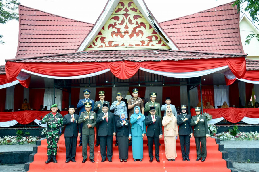 Plh Sekda Kampar Ramlah Pimpin Upacara Peringatan Hari Kesaktian Pancasila