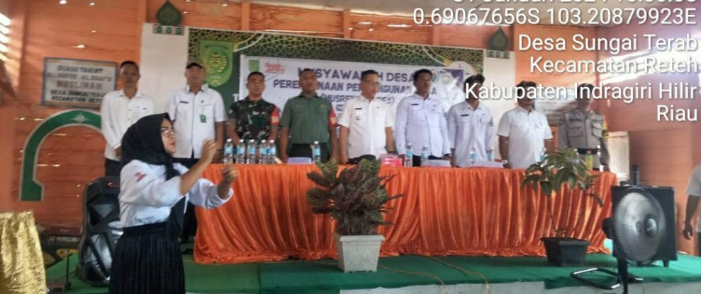 Guna Wujudkan Kemajuan Wilayah, Babinsa Desa Sanglar Dampingi Musrembangdes dan Rembuk Stunting