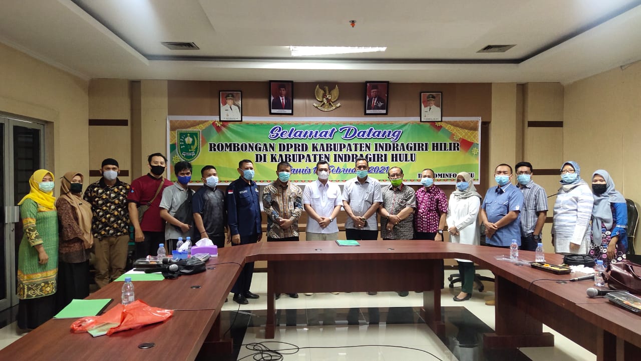 Diskominfo Inhu Terima Kunjungan Kerja Komisi I DPRD Inhil 