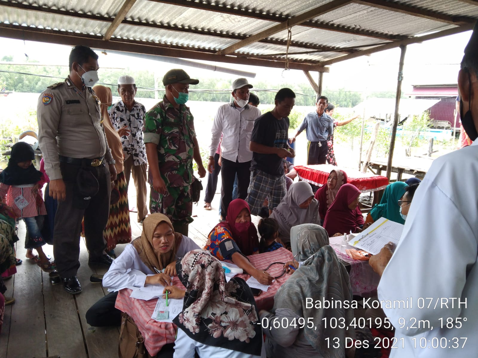 Serda Bendri Bantu Percepat Vaksinasi di Wilayah Desa Binaan