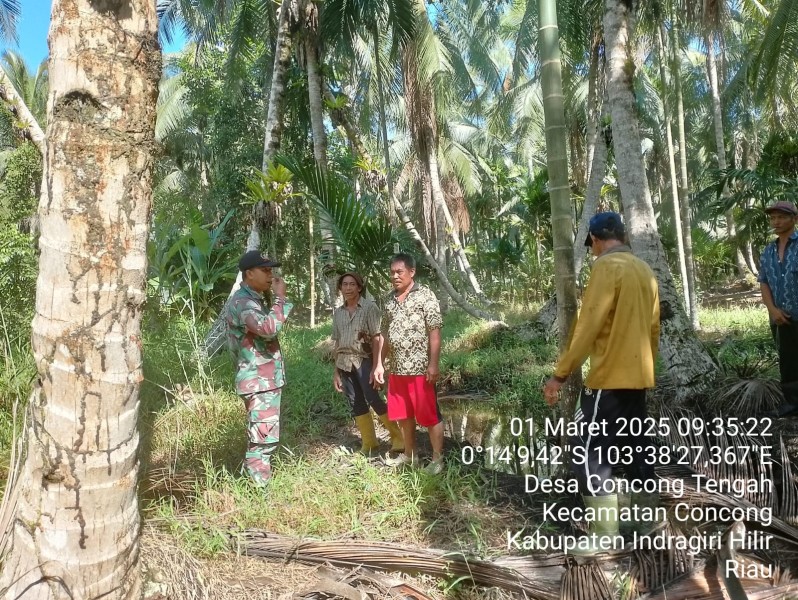 Koramil 04/Kuindra: Meningkatkan Kesadaran Masyarakat akan Bahaya Karlahut