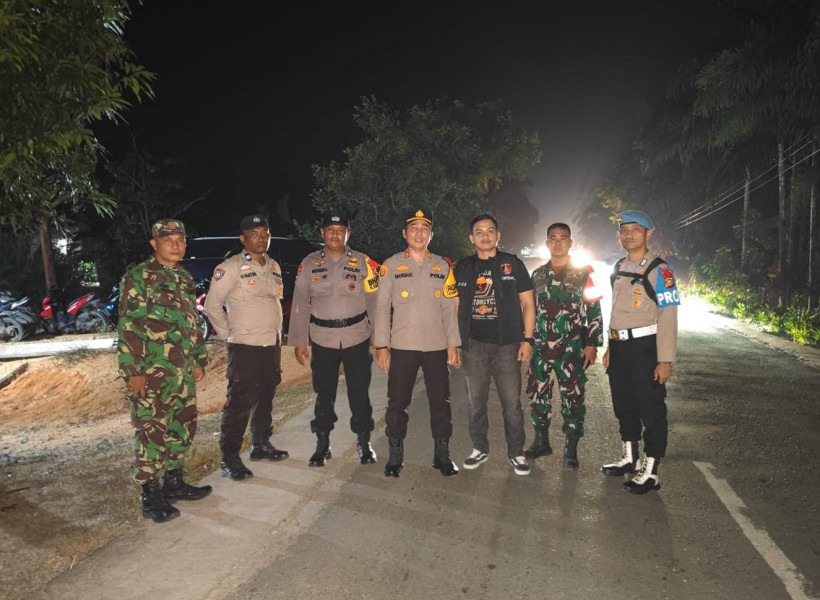 Personil Gabungan Polri dan TNI Diterjunkan ke Lokasi Kampanye di Kempas Jaya