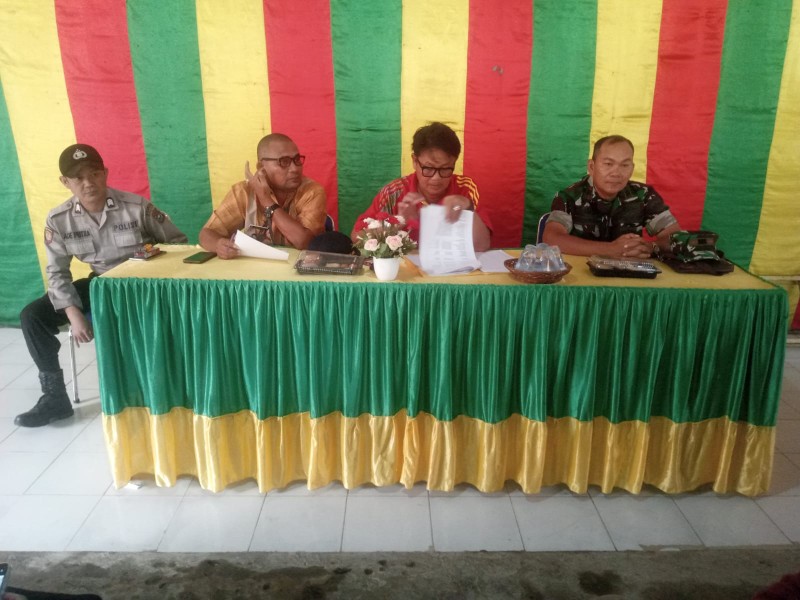 Danramil 04/Kuindra Berkomitmen untuk Mendukung Penuh Peringatan HUT RI ke-80