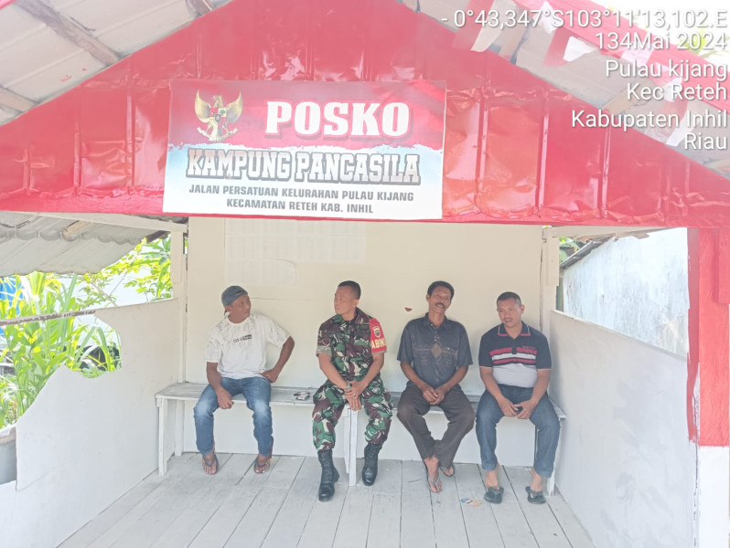 Koramil 07/Reteh Jalin Silaturrahmi Dengan Warga Melalui Komsos di Binaan