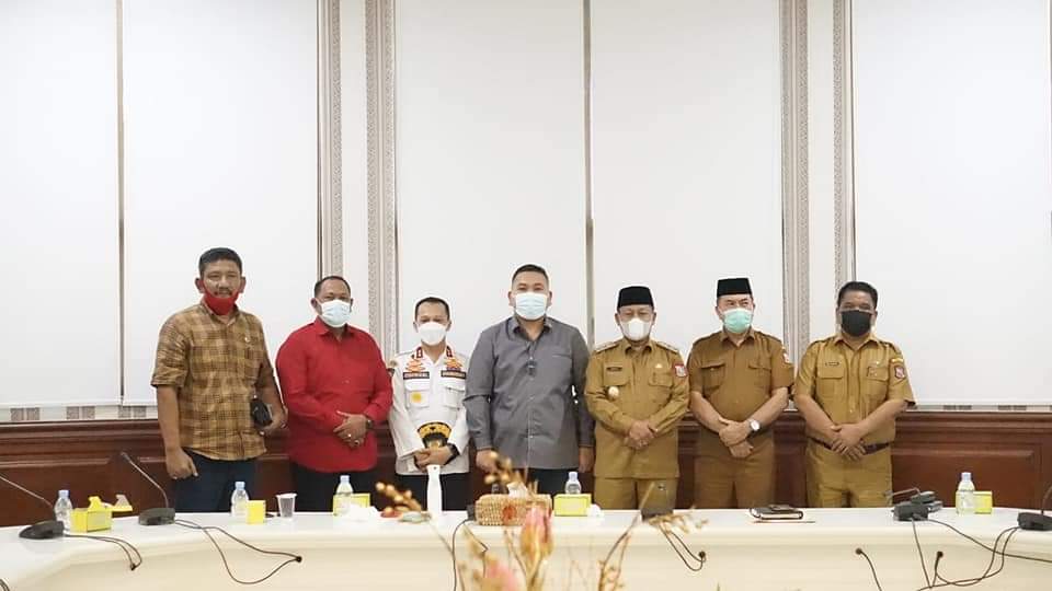 Plt Wali Kota Terima Kunker Anggota DPR RI Komisi V  Bob Andika Mamana Sitepu