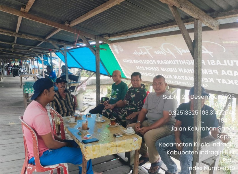 Babinsa Koramil 04/Kdr Himbau Masyarakat Jaga Keamanan dan Toleransi