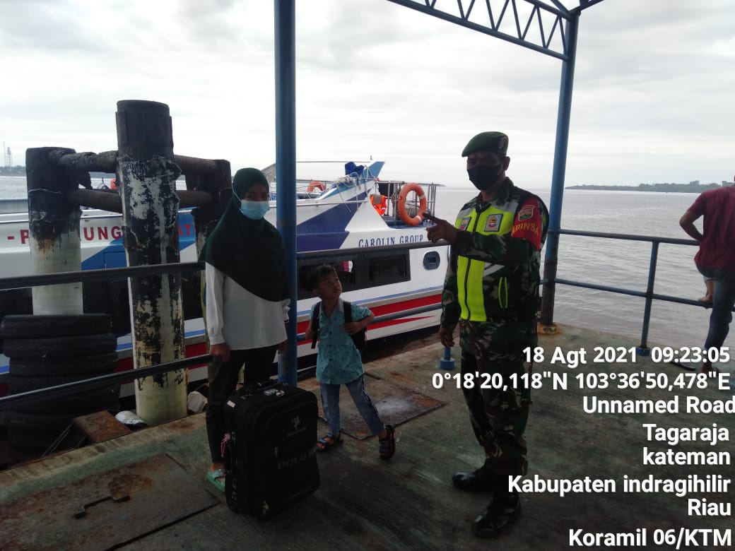 Peltu Luhut Lakukan Penegakkan Disiplin di Pelabuhan Guntung