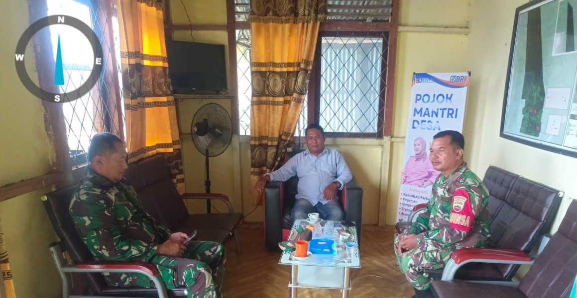 Babinsa Koramil 03/Tpl Perkuat Sinergi dengan Mitra Karib di Desa Karya Tunas Jaya