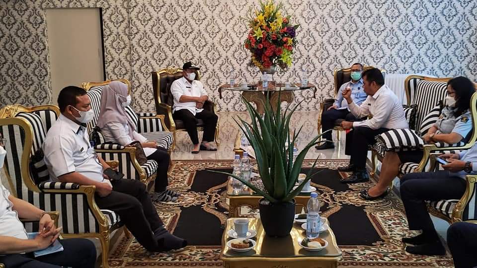 Plt Wali Kota Tanjungbalai Terima Kunjungan Pejabat Kemenkumham RI  