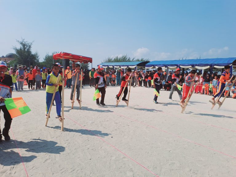 Haornas Ke - 40, Disparbudpora Bengkalis Gelar Lomba Pertandingan Tradisional