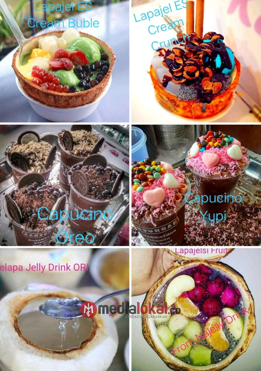 Untuk Wilayah Keritang, Yuk Cobain Aneka Minuman Enak, Seger, dan Creamy di Najelly Drink