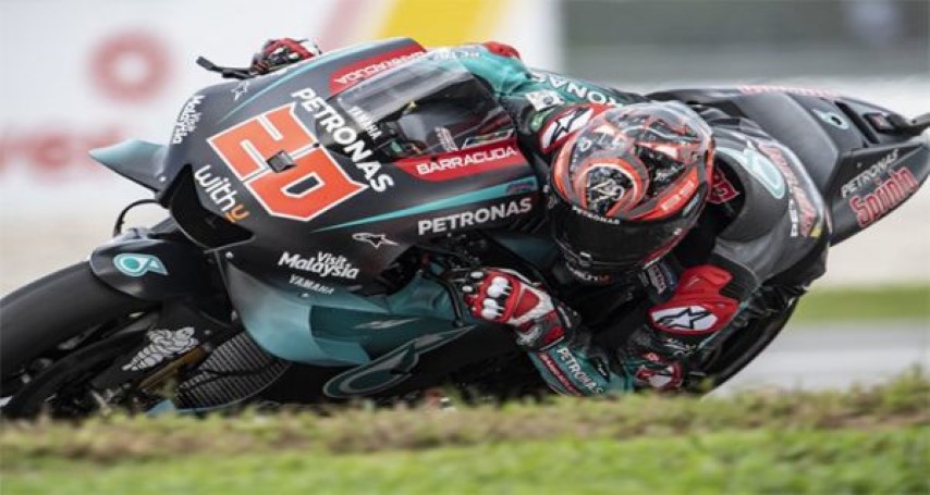 Quartararo Start Paling Depan di MotoGP Malaysia, Marquez dari Posisi Terburuk