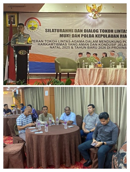 Perkuat Toleransi, Wakapolda Kepri Anom Wibowo Gelar Silahturahmi dan Buka Dialog Lintas Agama