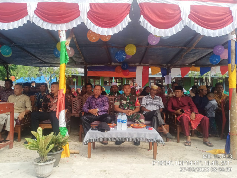 Koptu Manurung Hadiri Acara Perpisahan Siswa/i SDN 010 Serta Berikan Motivasi Kepada Siswa/i