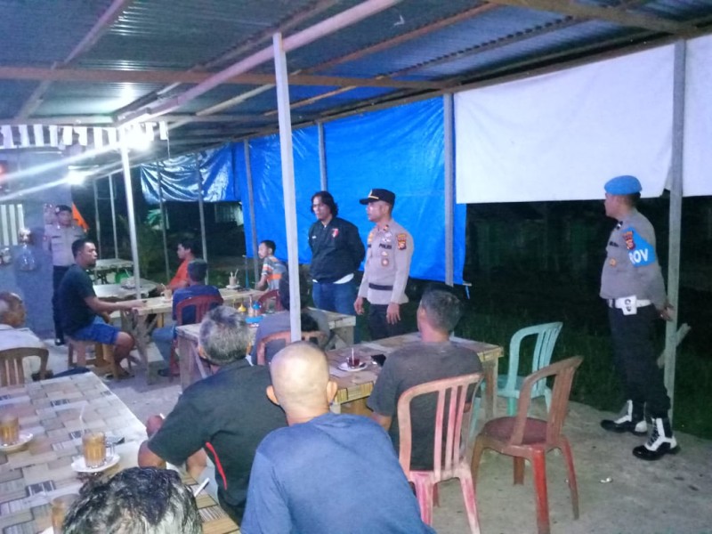 Polsek Enok Gelar Patroli KRYD Dalam Rangka Cipkon Harkamtibmas