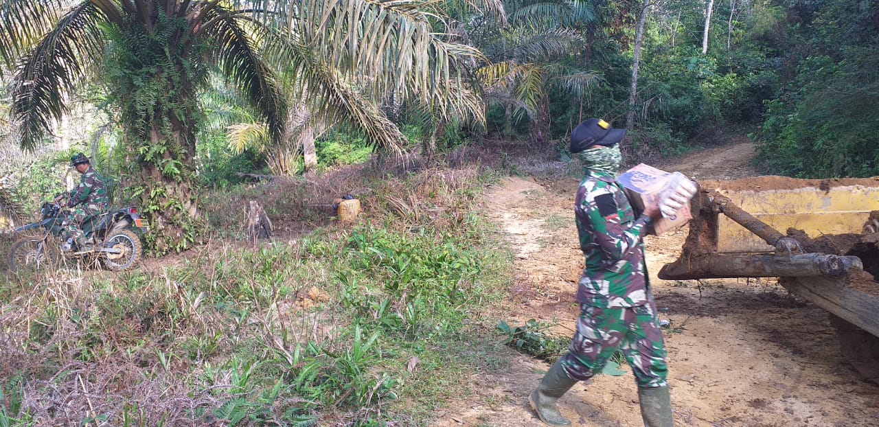 Wujudkan Pembukaan Jalan menuju Wisata Puncak Ranah, Satgas TMMD Ke 110 Lakukan Pengawasan Secara Ke